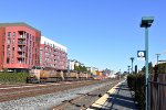 UP Freight heading south past Emeryville Station